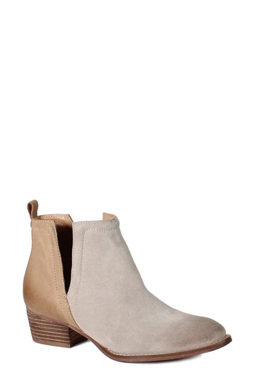 Shop Diba True Stop By Bootie In Sand/cognac