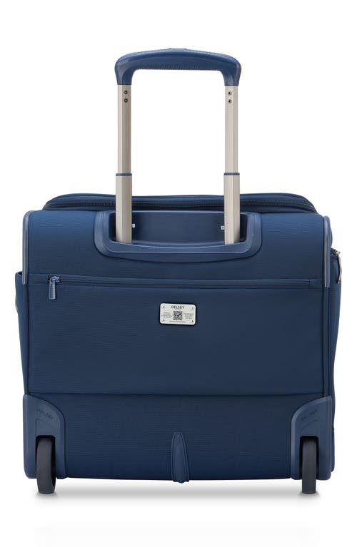 Delsey Helium Dlx Cabin Spinner Carry-on Bag In Navy