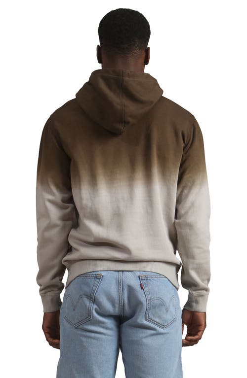 Shop Members Only Emerson Ombre Hooded Sweatshirt In Sand