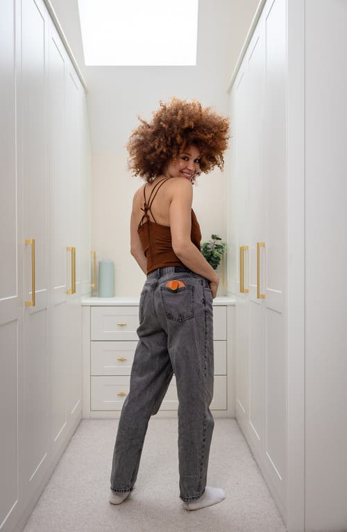 Manta Kinks Coils & Curls Healthy Hair & Scalp Brush In Amber Orange