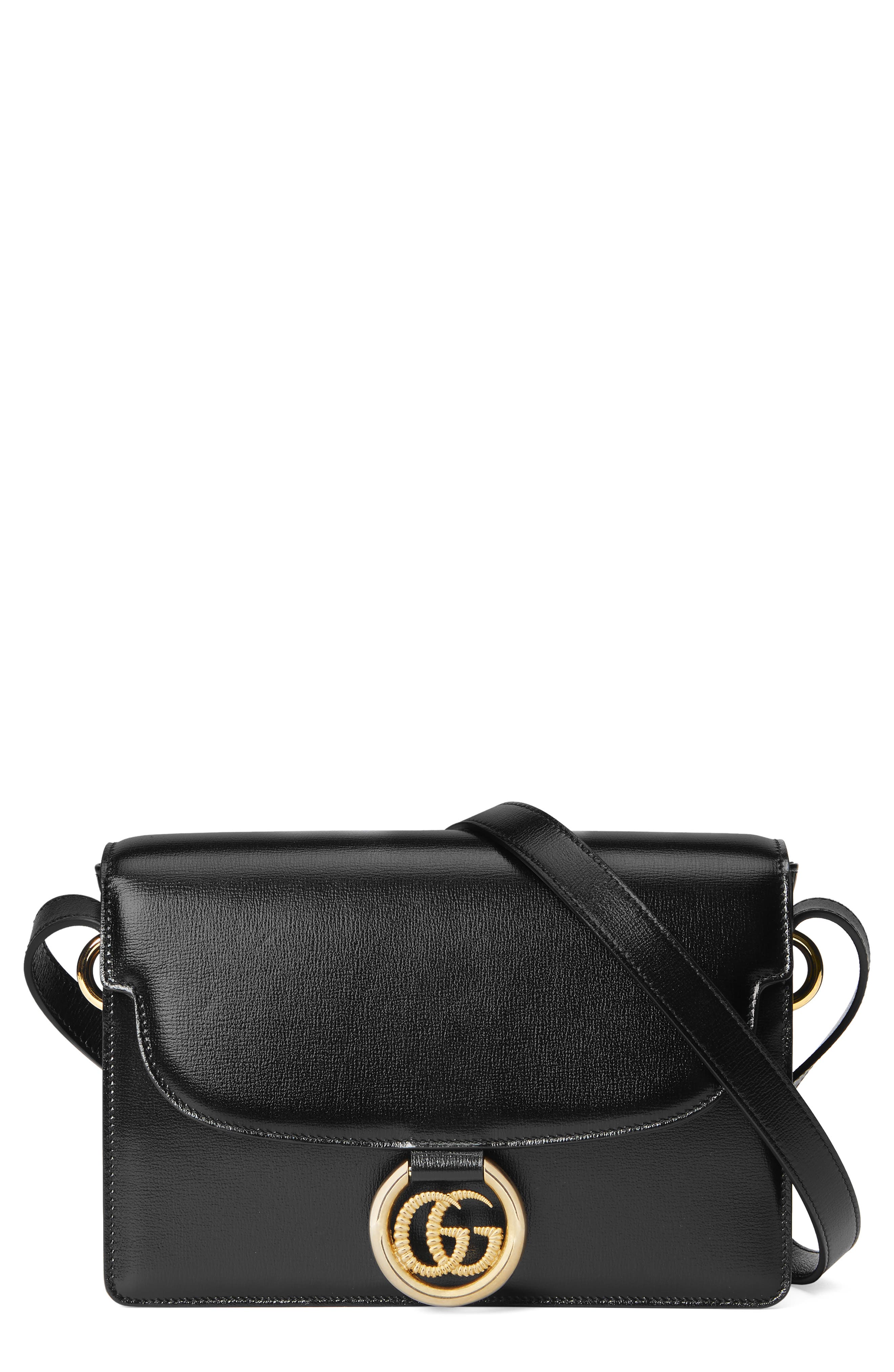 Gucci Small GG Ring Leather Shoulder Bag Nordstrom