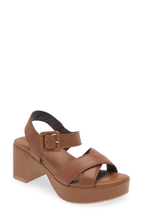 Naot Elite Platform Sandal Leather at Nordstrom,