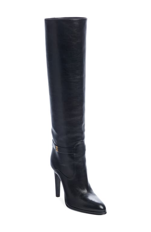 Diane Knee High Boot in Black