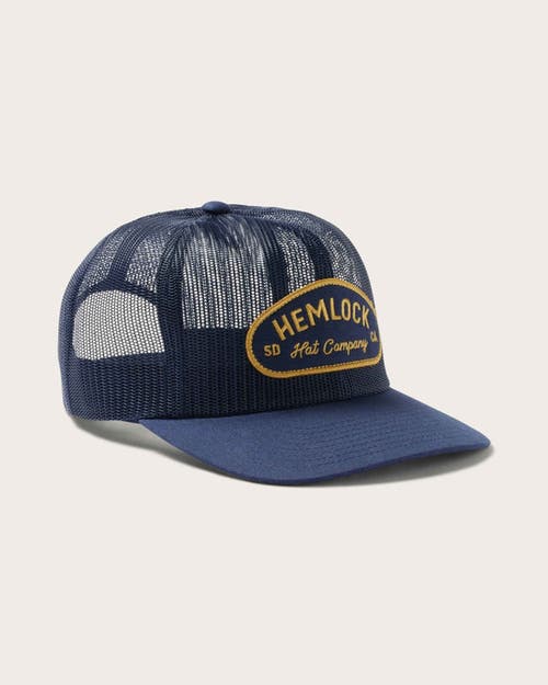 Shop Hemlock Mack Mesh Hat In Navy