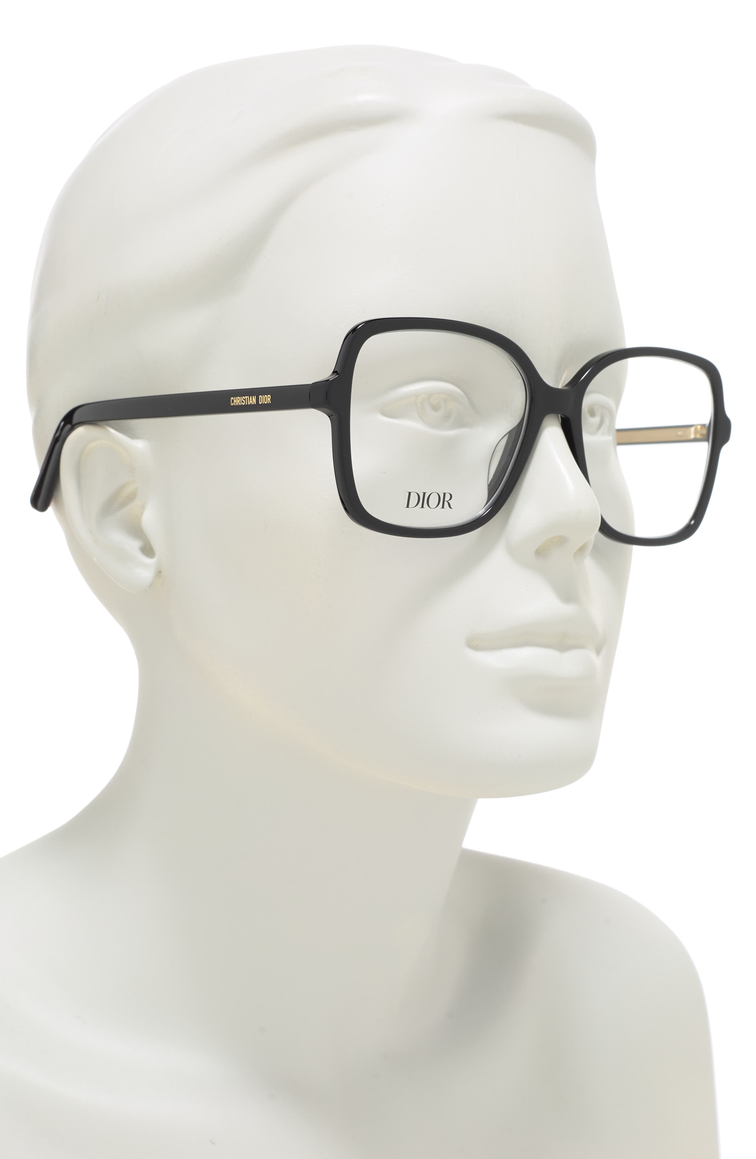 Dior Spirito 56mm Square Reading Glasses Nordstrom