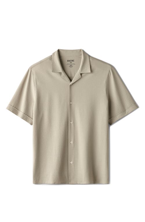 RHONE RHONE COMMUTER SEERSUCKER CAMP SHIRT 