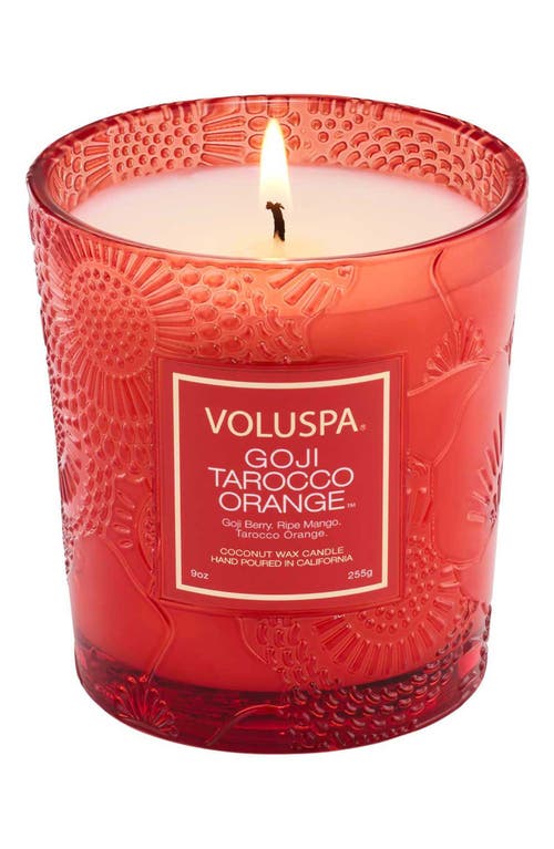 Voluspa XXV Boxed Classic Candle in Goji at Nordstrom, Size One Size Oz