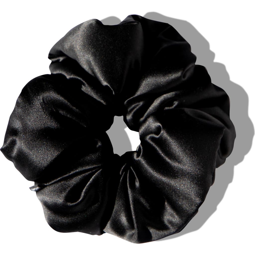 Drowsy Sleep Co . Pillow Scrunchie In Black Jade
