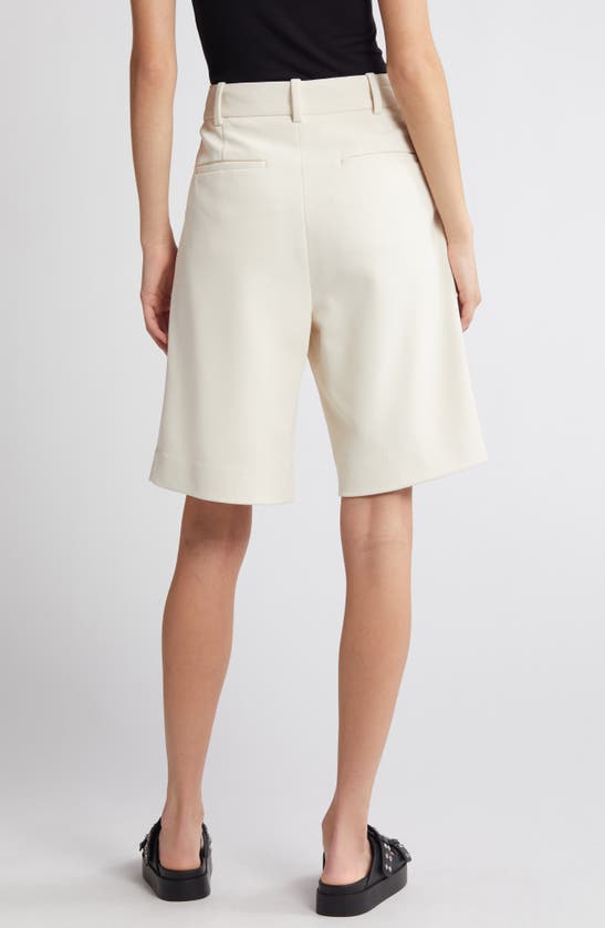 Shop Rag & Bone Carmen Italian Twill Shorts In Ivory