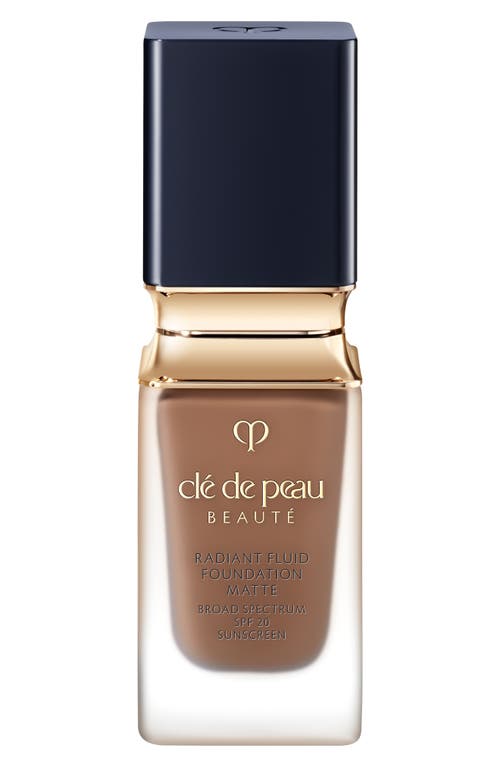 Clé de Peau Beauté Beauté Radiant Fluid Matte Foundation SPF 20 in O100 - Rich Deep Ocher at Nordstrom