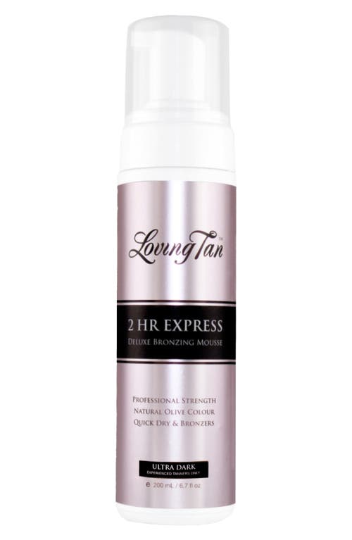 Loving Tan 2 Hour Express Deluxe Bronzing Mousse in Ultra Dark at Nordstrom