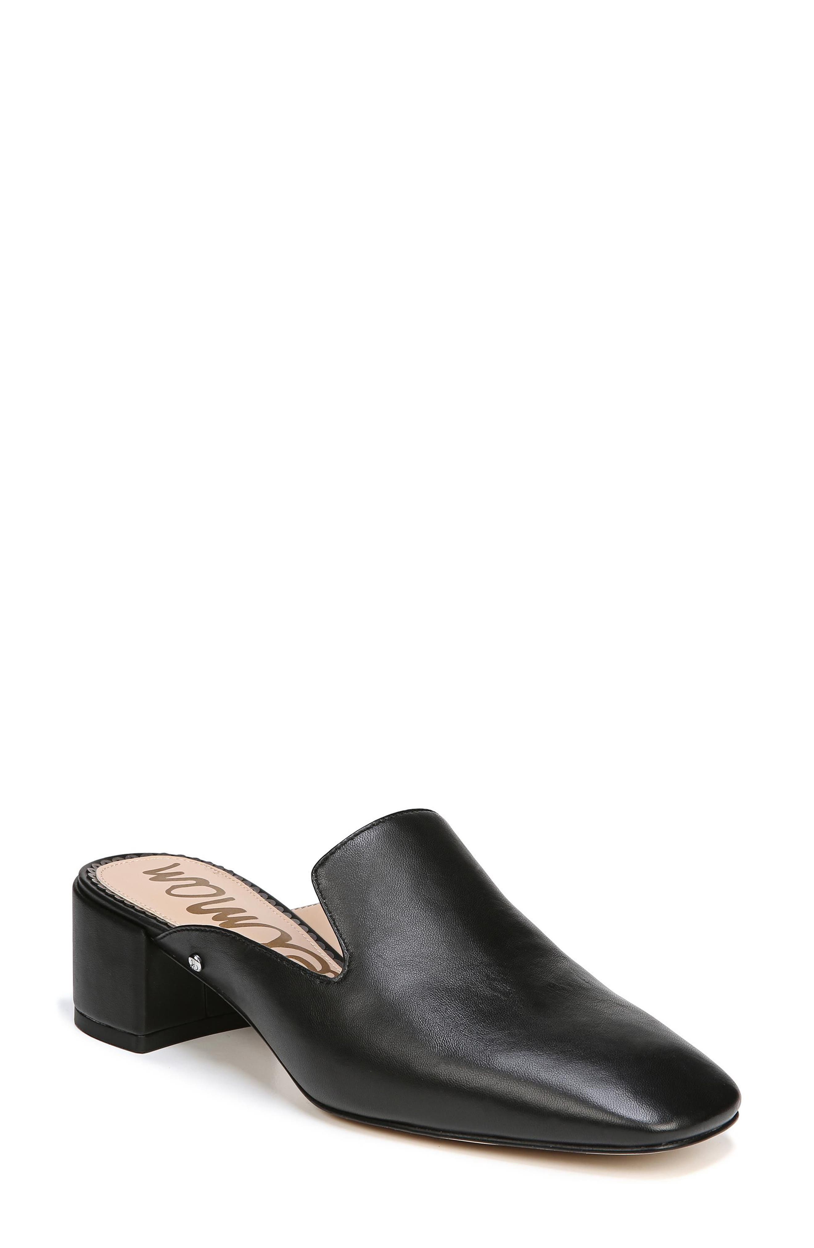 sam edelman black mules