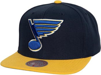 St. Louis Blues Mitchell & Ness Core Team Ground 2.0 Snapback Hat
