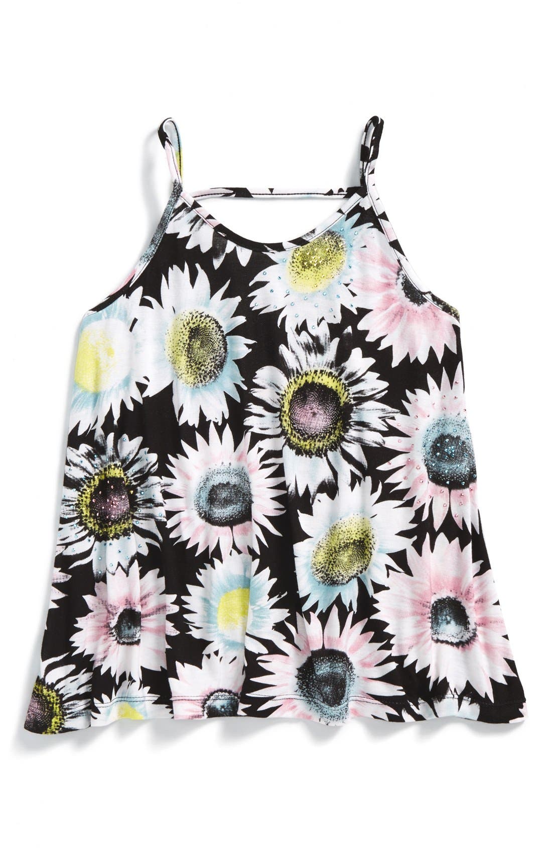 Flowers by Zoe 'Daisy' Embellished Tank (Big Girls) Nordstrom