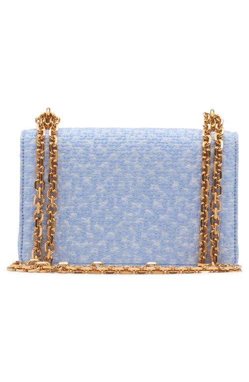 Shop Dolce & Gabbana Dolce&gabbana Dg Girls Bouclé Shoulder Bag In Carta Zucchero