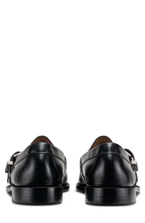 G.h.bass Maverick Buckle Weejun Loafer In Black