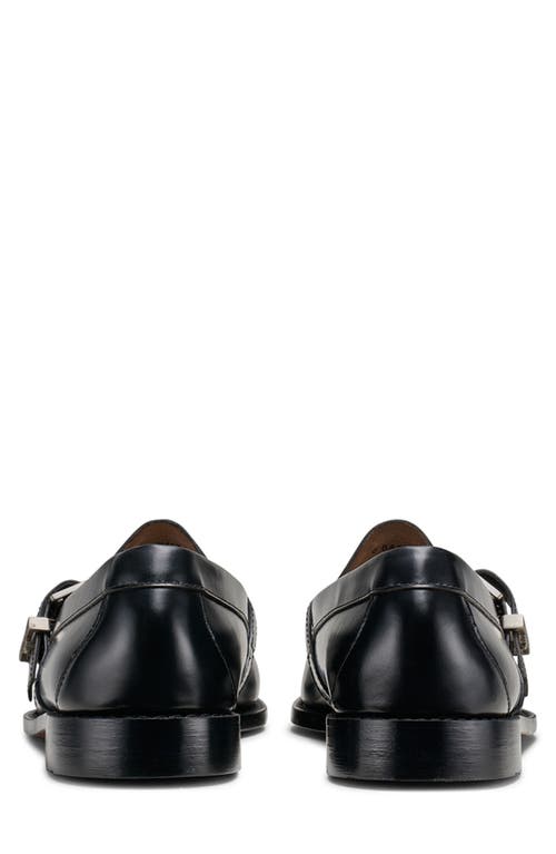 Shop G.h.bass Maverick Buckle Weejun Loafer In Black