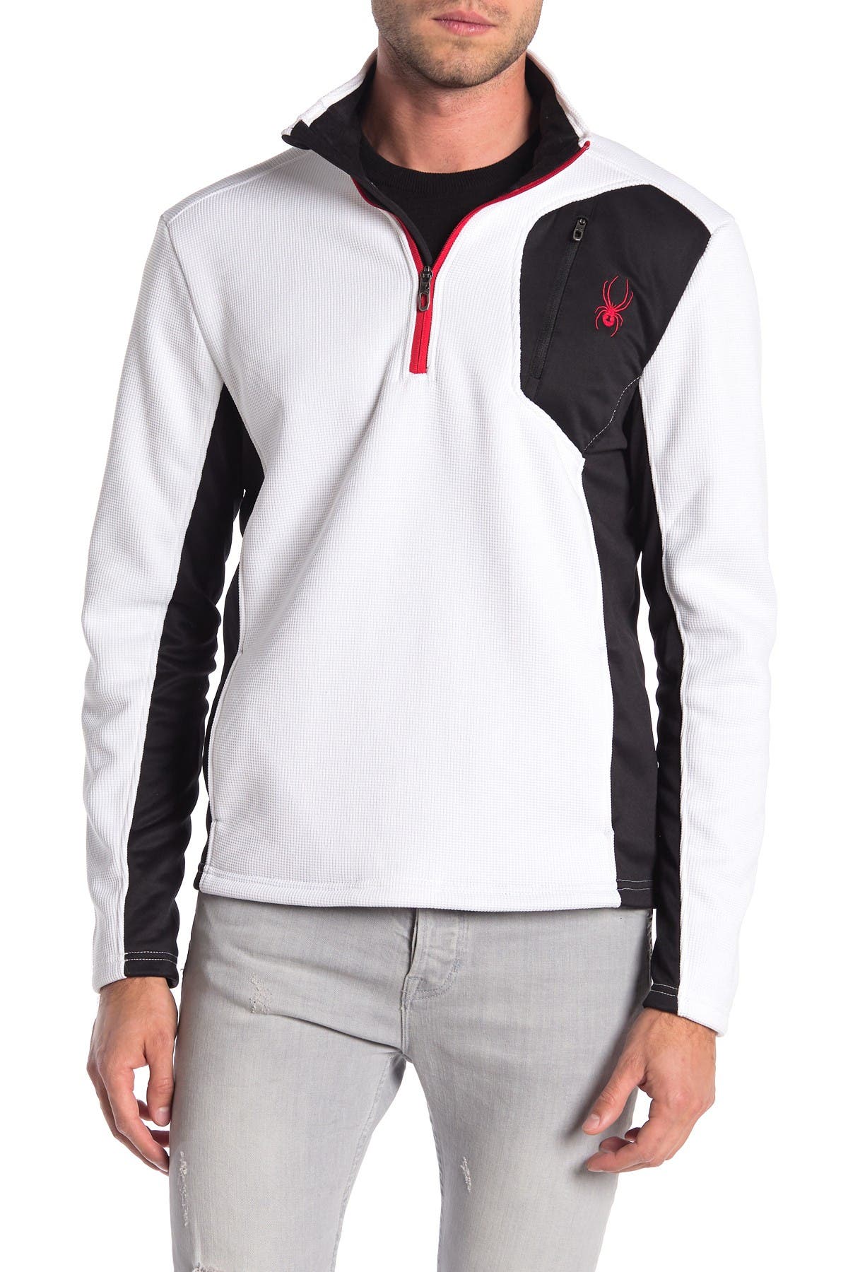 spyder quarter zip