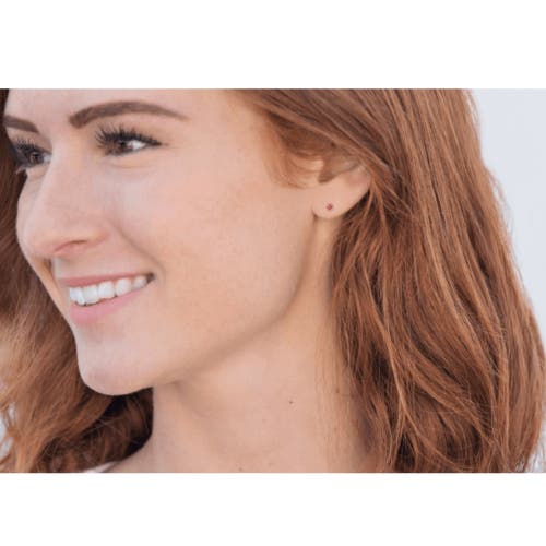 Bliss Diamond 1/2ct Pink Lab Grown Diamond Screw Back Studs In 14k Yellow Gold