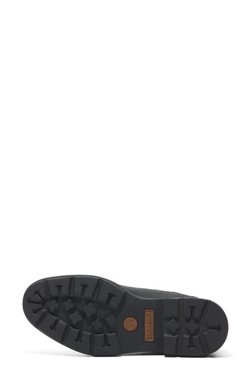 Timberland Brimfield Chelsea Boot In Black Full Grain