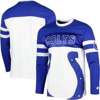 STARTER Men's Starter Royal/White Indianapolis Colts Halftime Long Sleeve T- Shirt, Nordstrom