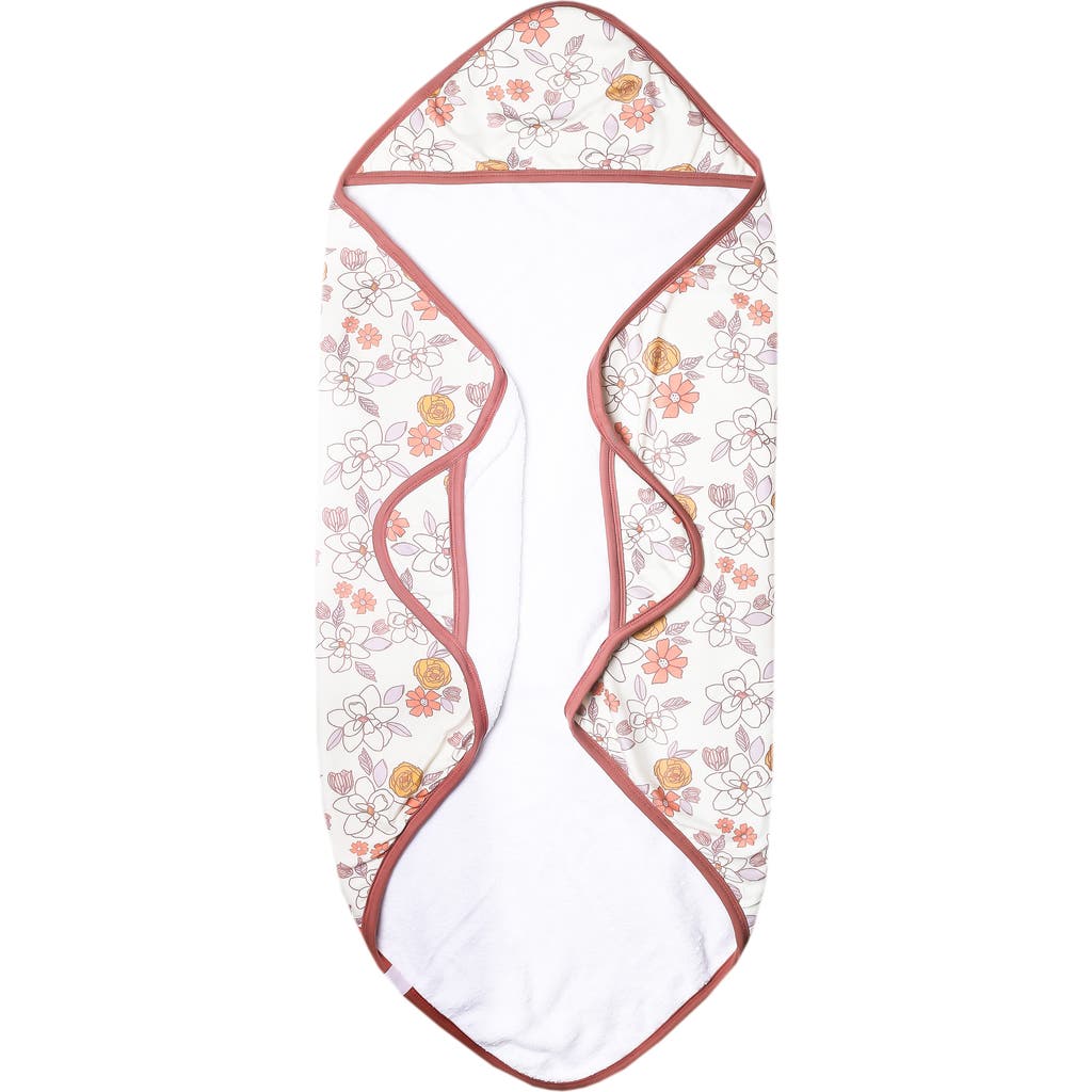 Copper Pearl Ferra Premium Hooded Towel In Orange