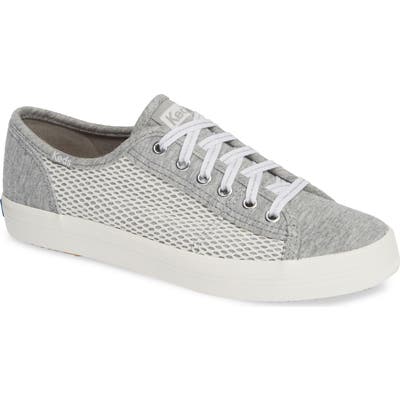 Keds Kickstart Mesh & Jersey Sneaker- Grey