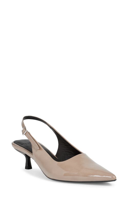 Vagabond Shoemakers Lykke Pointed Toe Slingback Pump Taupe at Nordstrom,