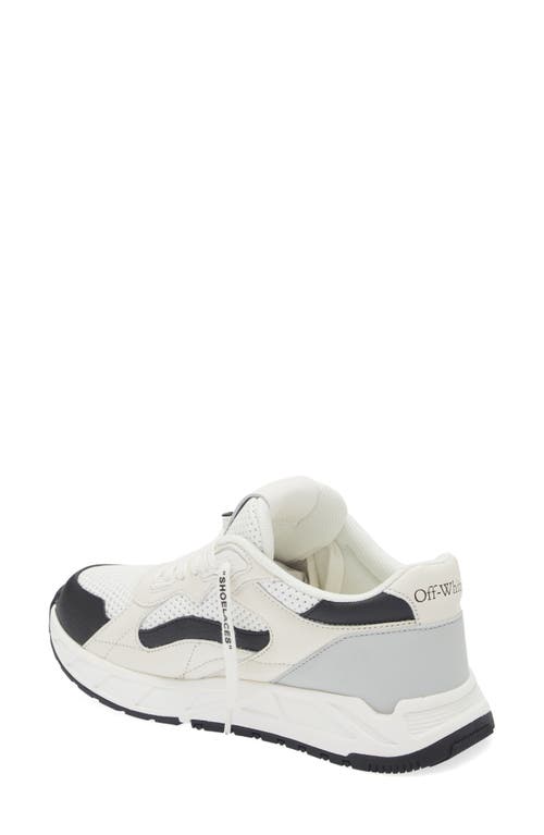 Shop Off-white Runner B Sneaker In White/black