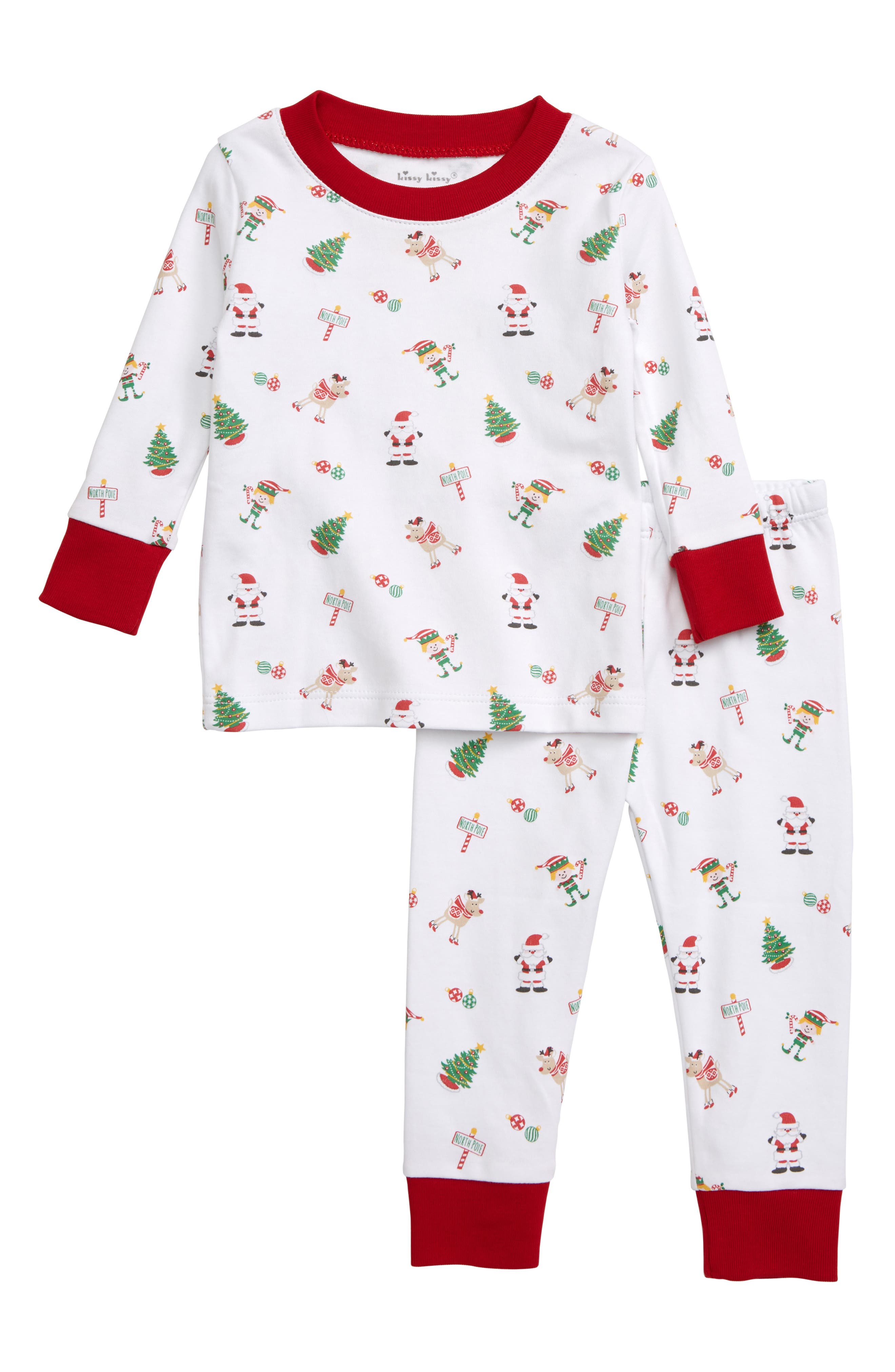 kissy kissy holiday pajamas