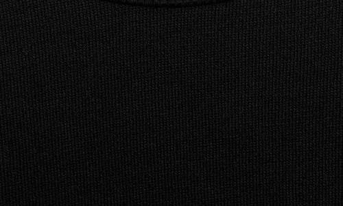 Shop Mango Cotton Blend Sweatshirt In Black