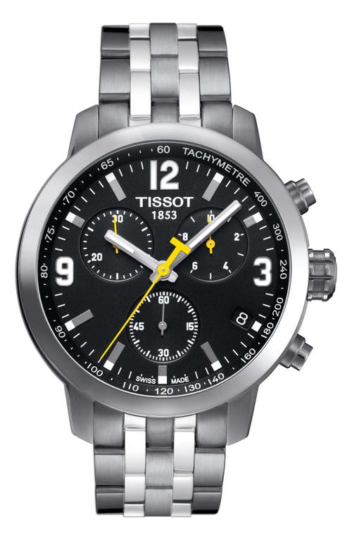 EAN 7611608258392 product image for Tissot PRC200 Chronograph Bracelet Watch, 42mm in Silver/Black/Silver at Nordstr | upcitemdb.com