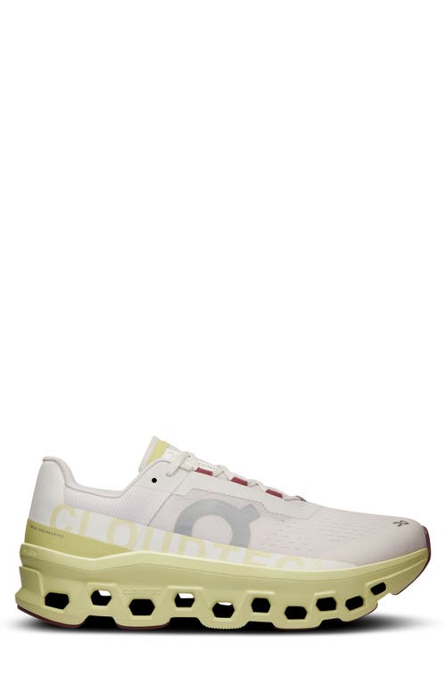 Shop On Cloudmster Running Shoe In Frost/acacia
