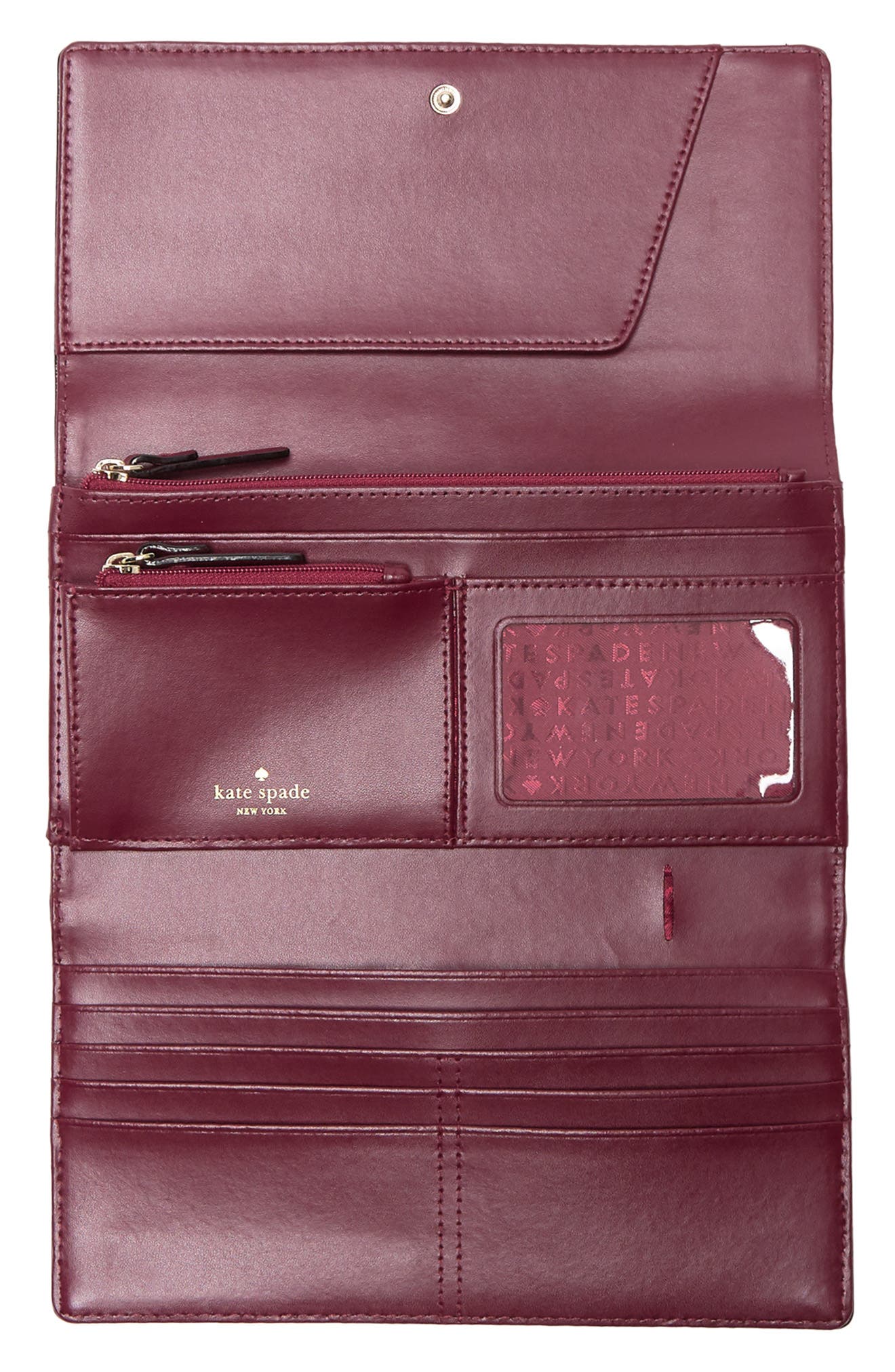 kate spade phoenix leather wallet