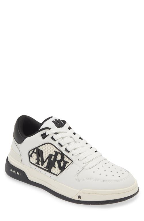 Shop Amiri Classic Low Top Sneaker In White Black