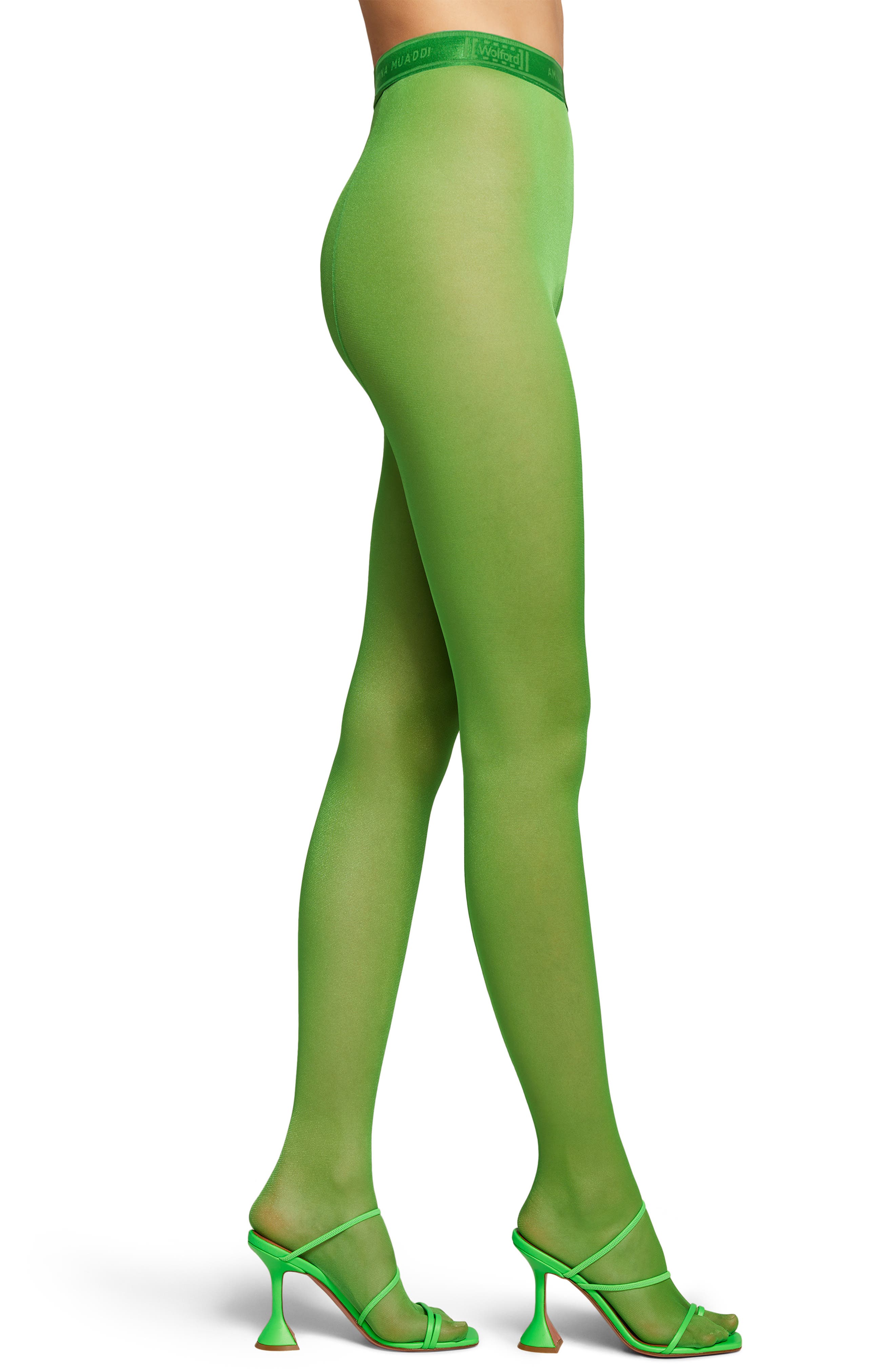green dance tights