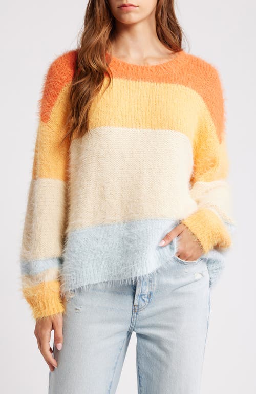 RIP CURL RIP CURL SUNRISE SESSIONS STRIPE CREWNECK SWEATER