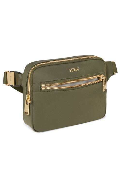 Shop Tumi Voyageur Sedona Nylon Convertible Crossbody Bag In Olive