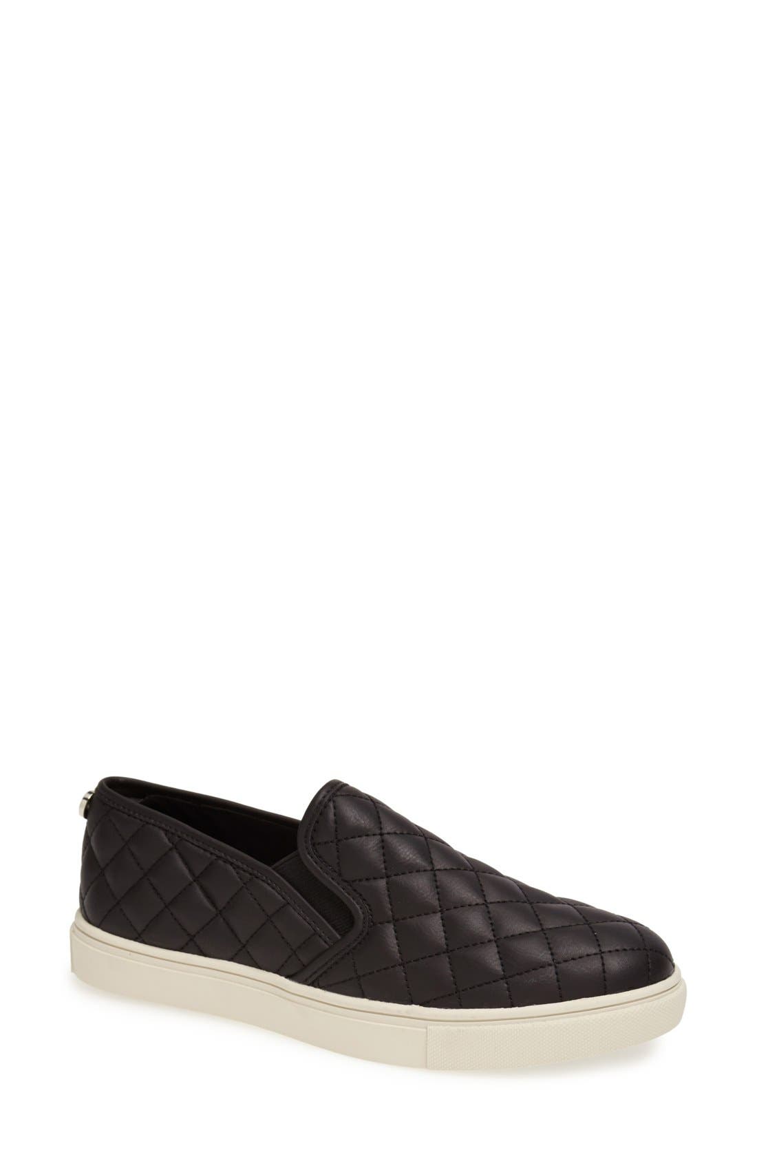UPC 888311609002 product image for Women's Steve Madden Ecentrcq Sneaker, Size 6 M - Black | upcitemdb.com