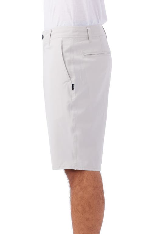 Shop O'neill Reserve Heather Hybrid Shorts In Fog