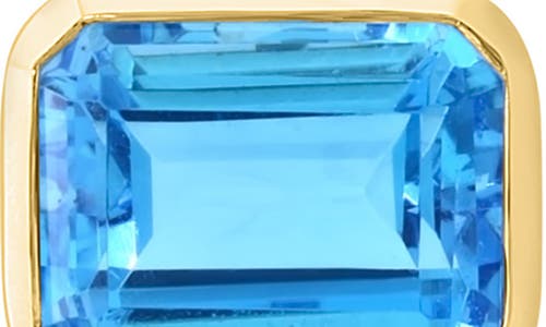 Effy Diamond, Blue Topaz & Turquoise Stud Earrings In Blue