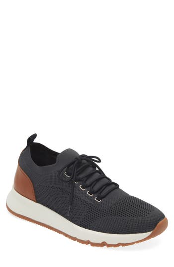 Nordstrom Rack Dawson Knit Sneaker In Grey Depths