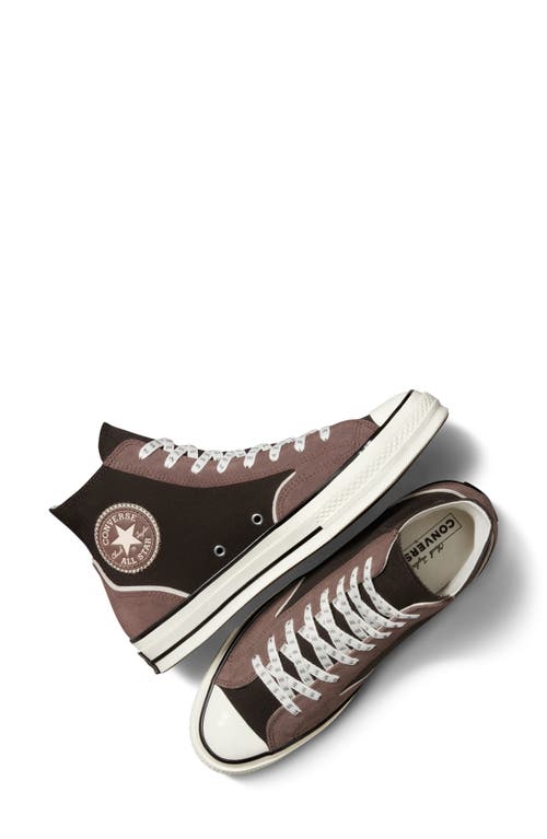 Shop Converse Kids' Chuck 70 High Top Sneaker In Velvet Brown/earthy Brown