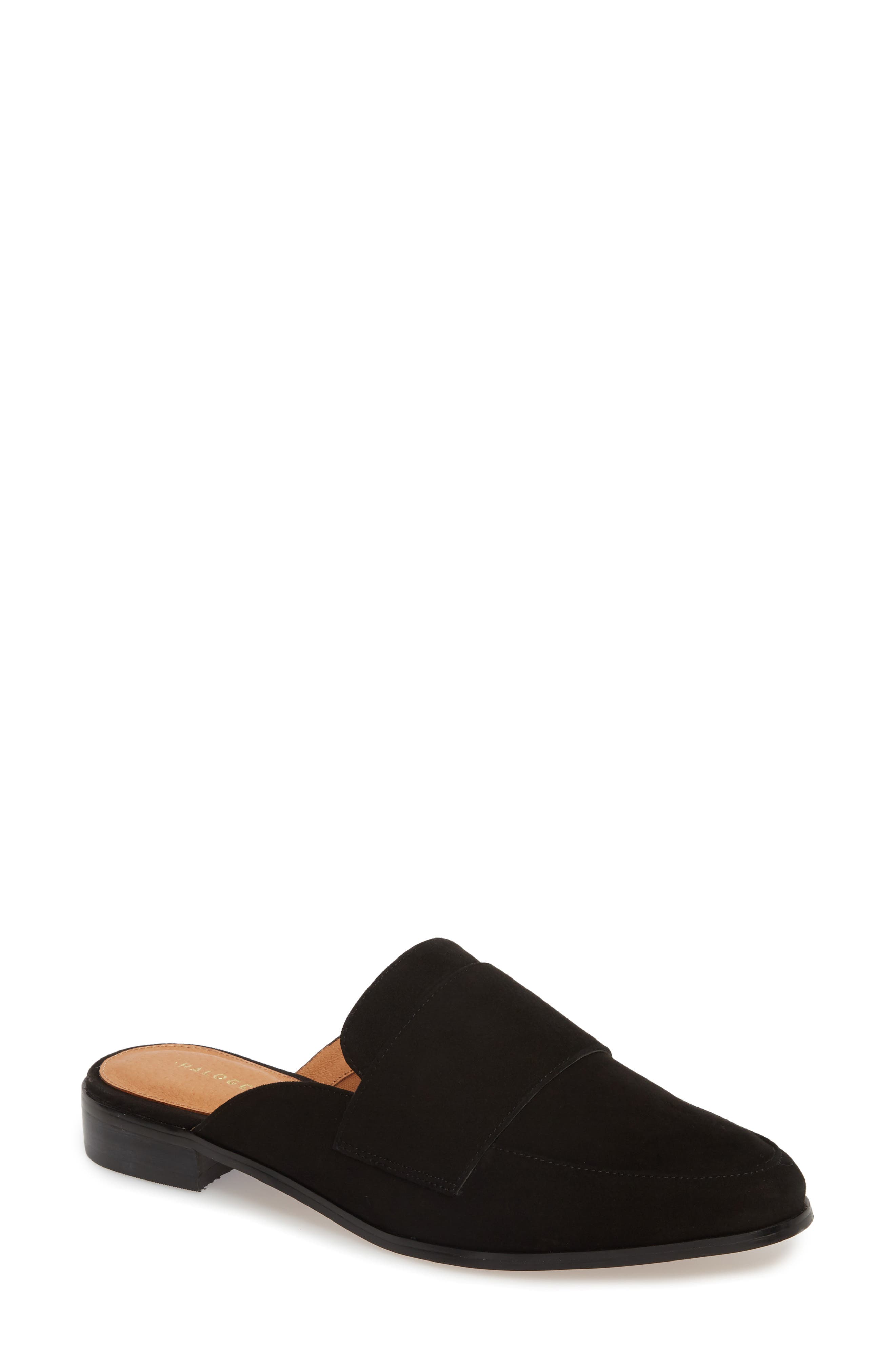 Halogen | Violet Genuine Calf Hair Mule | Nordstrom Rack