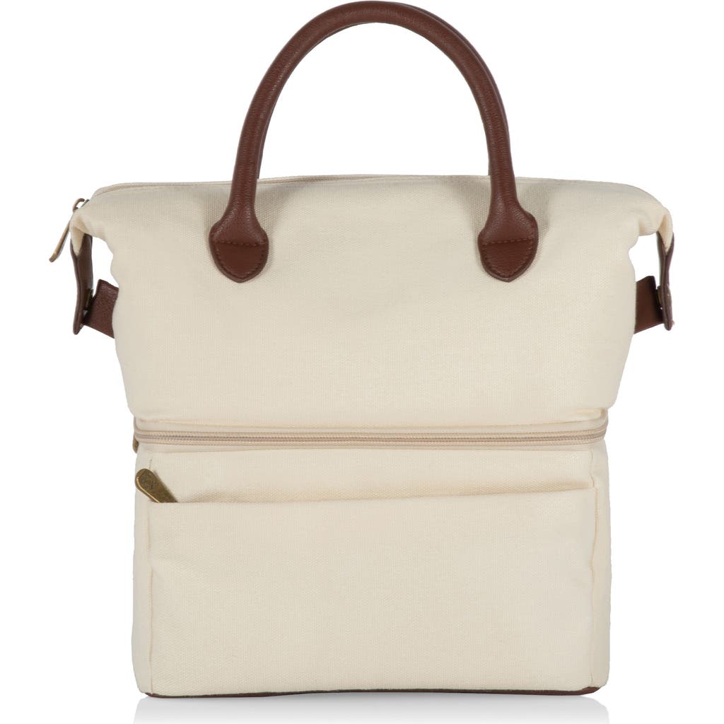 Picnic Time Urban Insulated Lunch Tote Bag In Beige