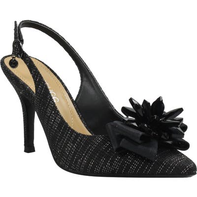 J. Renee Denyell Slingback Pump, Black