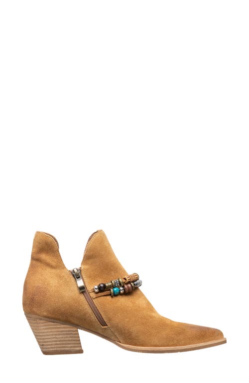 Antelope Odessa Pointed Toe Bootie In Taupe