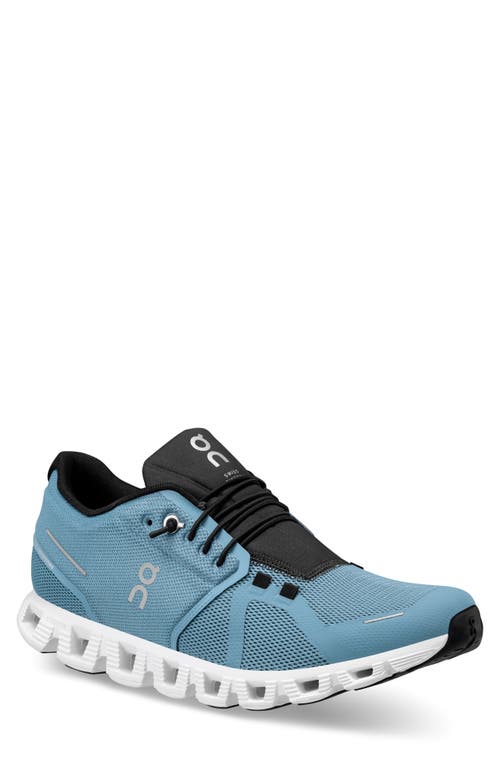 On Cloud 5 Running Shoe in Niagara/Black , Size 8.5