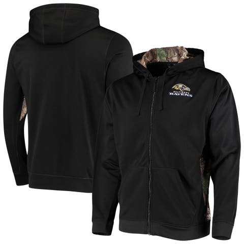 Women's San Diego Seals Black Primary Logo Full-Zip Hoodie