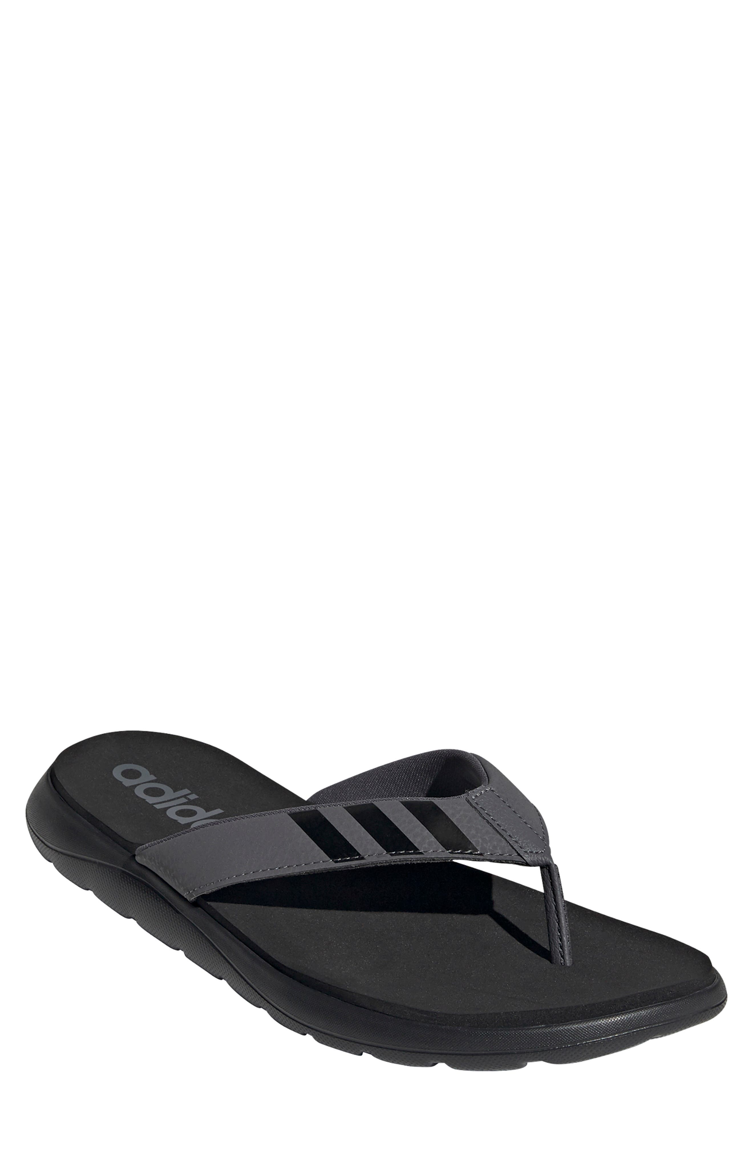 adidas men's comfort flip flop